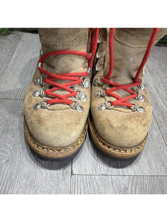 Vintage Fabiano Extra Mountaineering Boots Hiking Men 8 M Made in Italy Leather main image 9